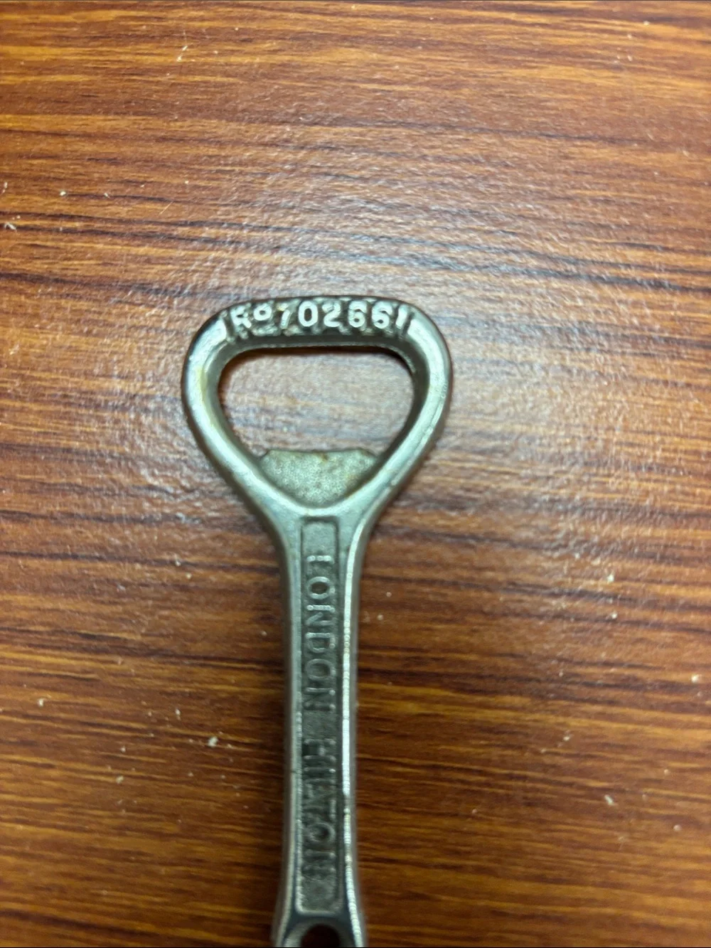 Antique-Style Brass Bottle Opener - Brass Finish-007(earc 8-12-26)